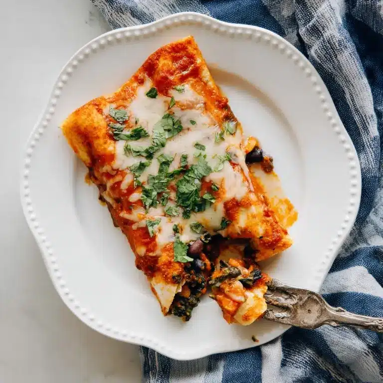 Vegetarian Enchiladas Recipe