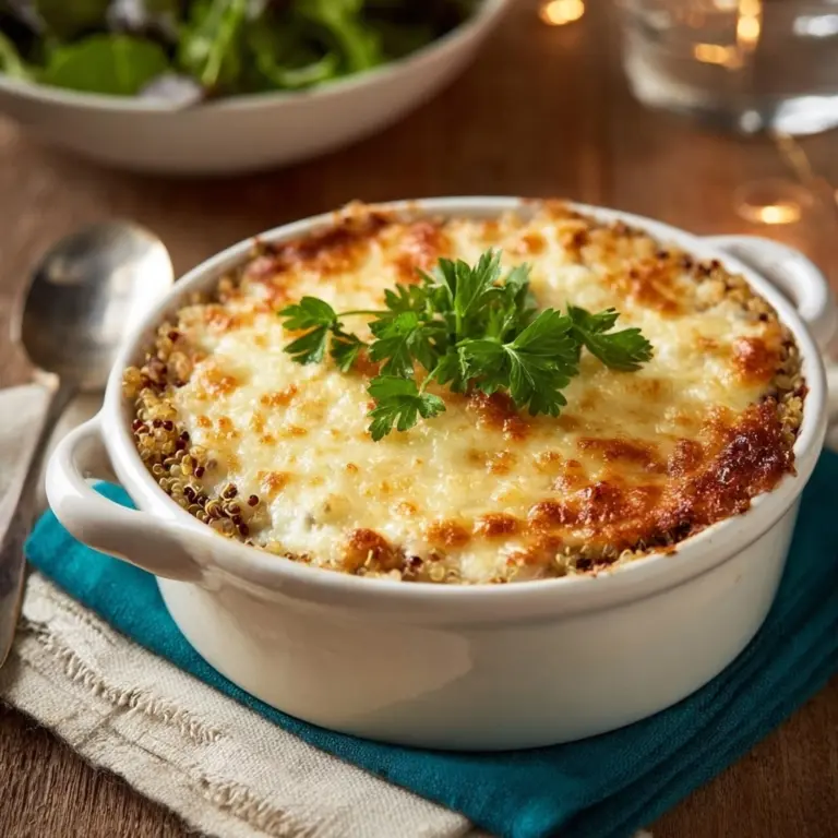 Veggie-Packed Quinoa Casserole Recipe