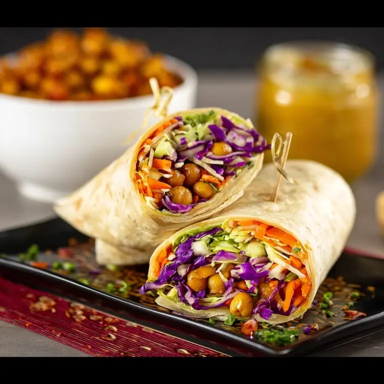 Thai Peanut Wraps Recipe
