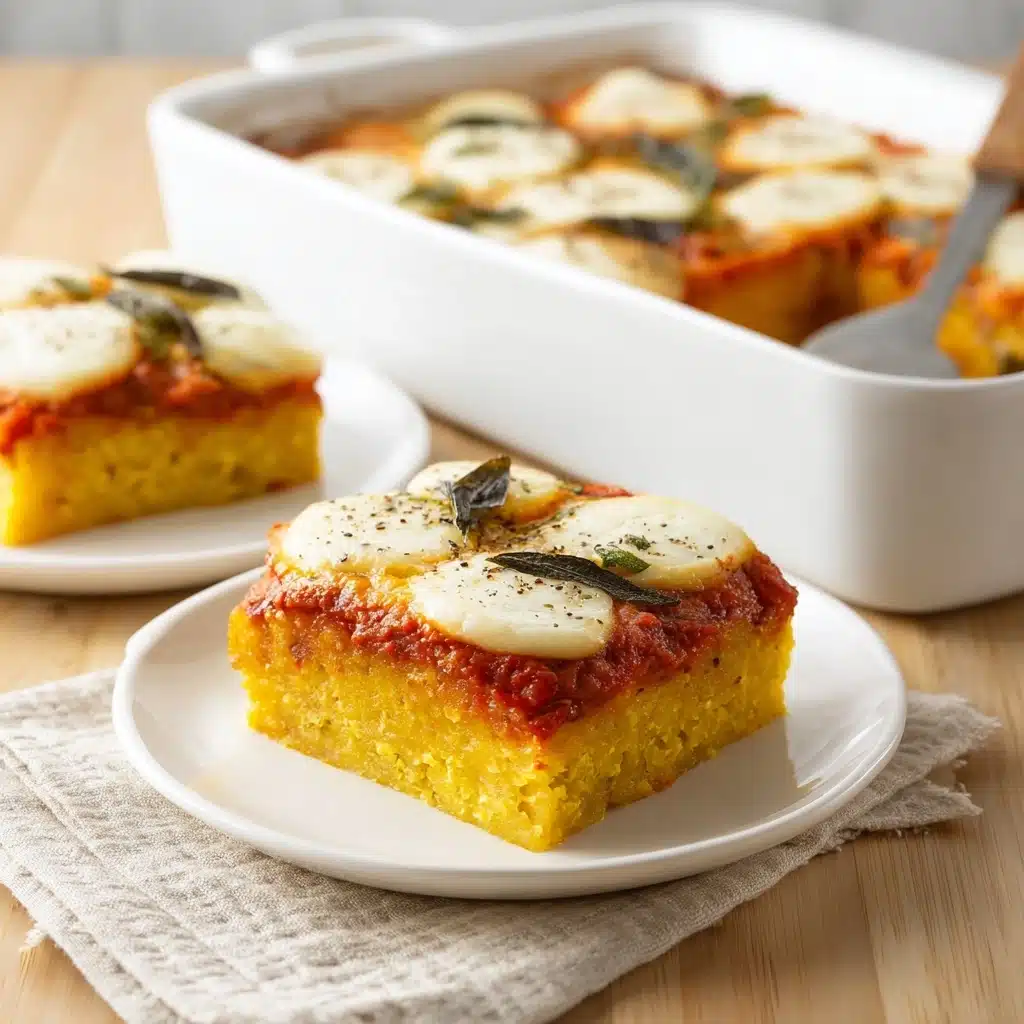Margherita Baked Polenta Recipe - Recipe Image