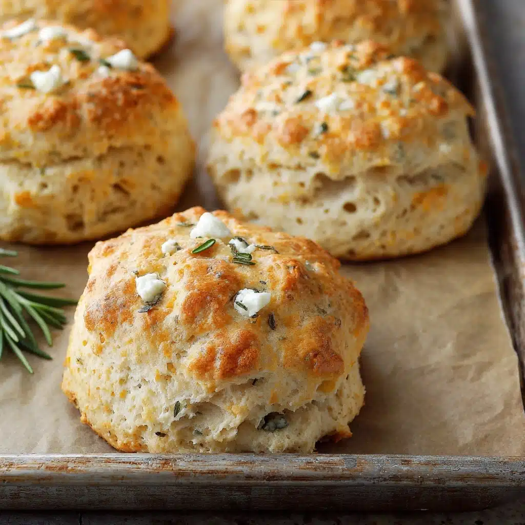 Rosemary Goat Cheese Biscuits Recipe - Recipe Image