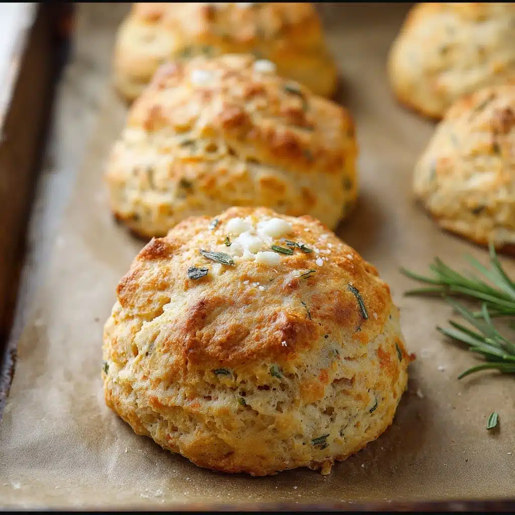 Rosemary Goat Cheese Biscuits Recipe - Recipe Image