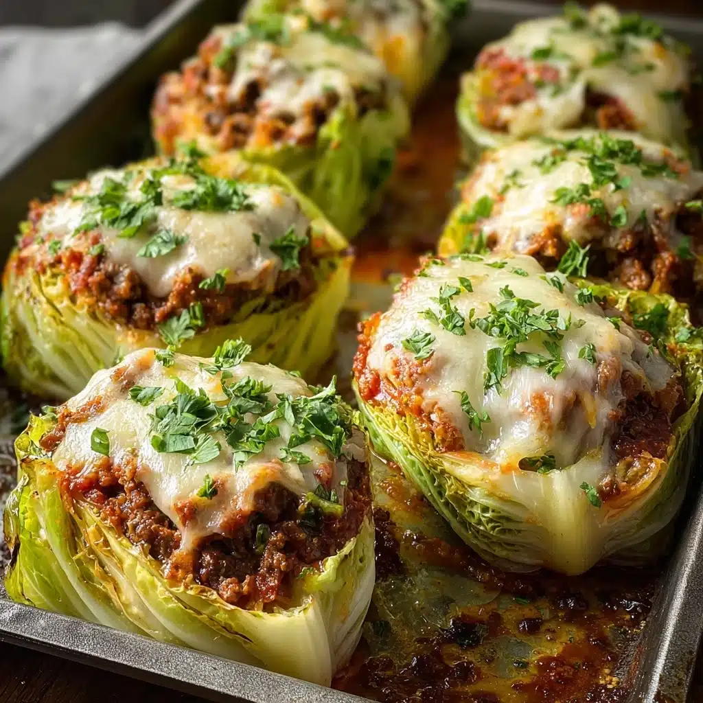 Oven-Baked Cabbage Burgers Recipe - Recipe Image