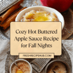 Hot Buttered Apple Sauce Recipe