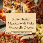 Stuffed Italian Meatloaf Recipe