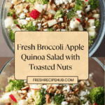 Broccoli Apple Quinoa Salad Recipe