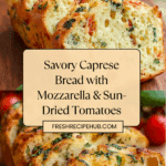 Savory Caprese Bread : A Fresh Italian Bread Recipe