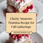 Cherry Amaretto Tiramisu Recipe