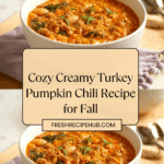 Creamy Turkey Pumpkin Chili Recipe