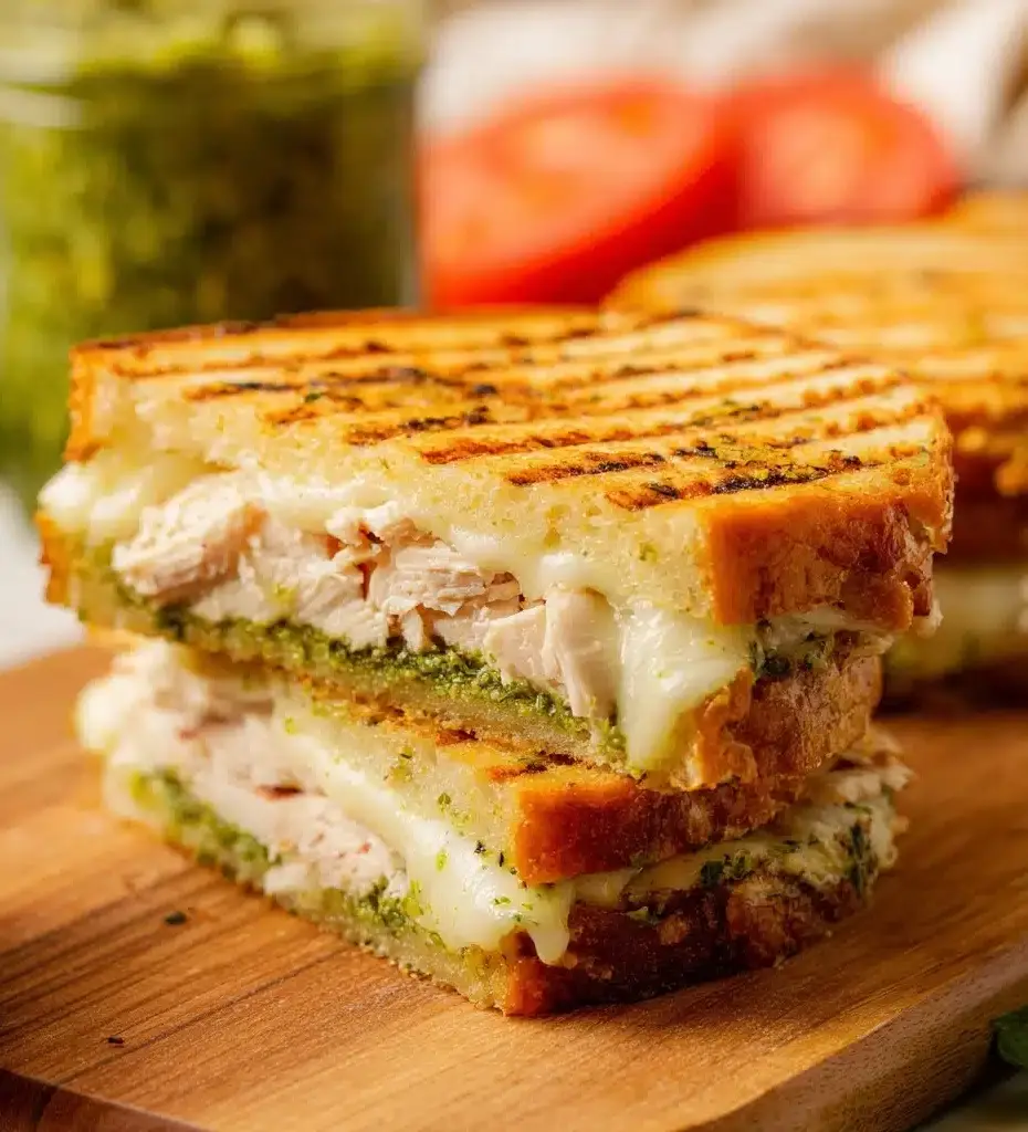 Easy Turkey Basil Pesto Panini Recipe
