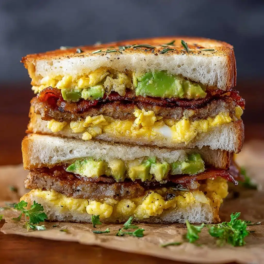 Breakfast Club Sandwich Recipe - Recipe Image