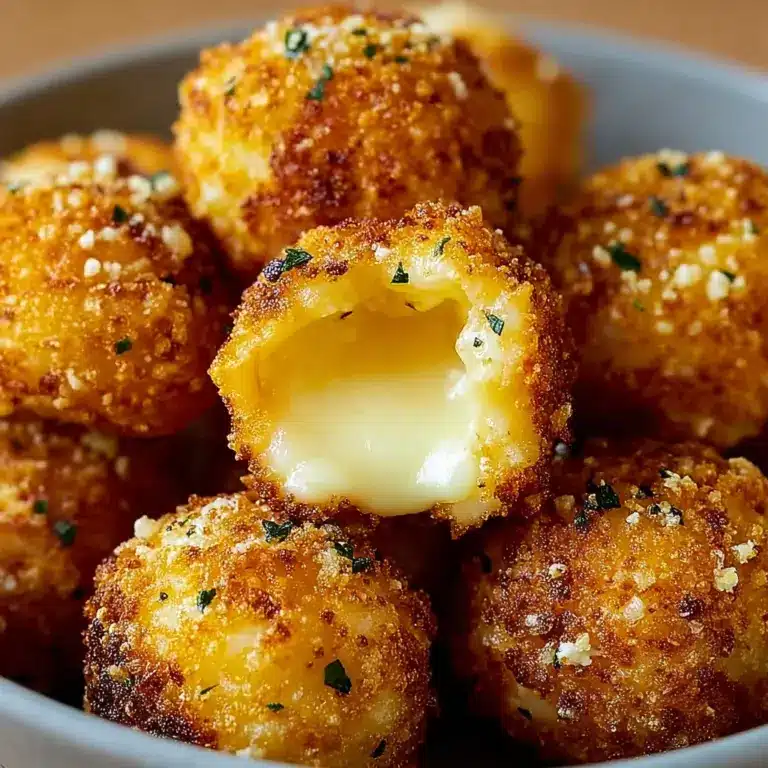 Cheesy Parmesan Mozzarella Bites Recipe