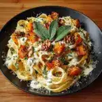 Savory Butternut Squash & Sage Pasta Recipe