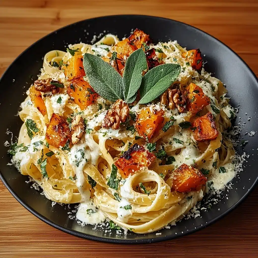 Savory Butternut Squash & Sage Pasta Recipe - Recipe Image