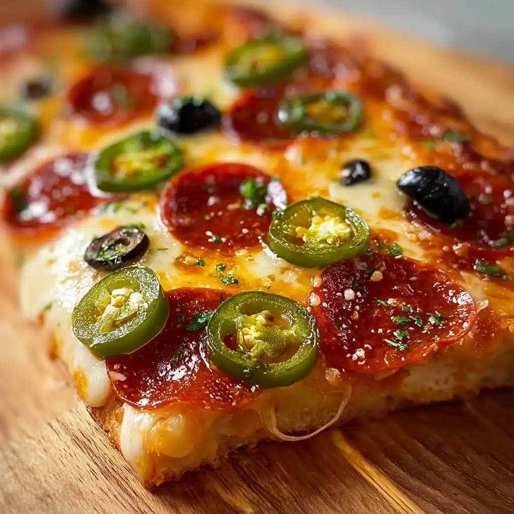 Delicious Hot Honey Flatbread Pizza Recipe - Recipe Image