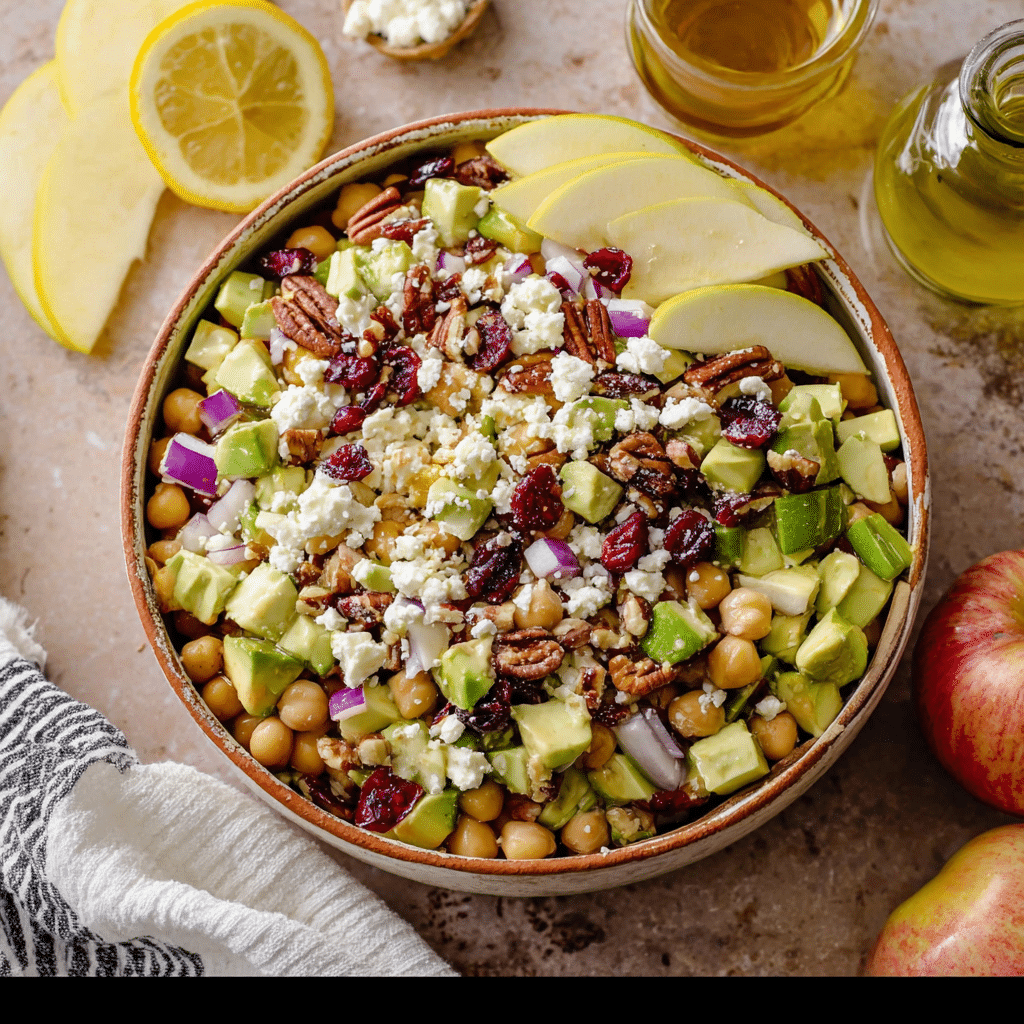 Fall Chickpea Salad Recipe - Recipe Image