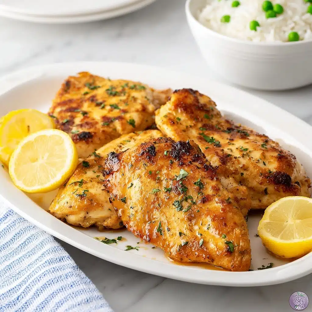Slow Cooker Italian Lemon Chicken Recipe - Recipe Image