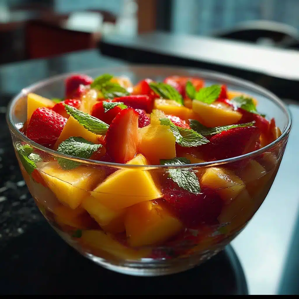 Summer Peach Fruit Salad: Refreshing Recipe for Hot Days Recipe - Recipe Image