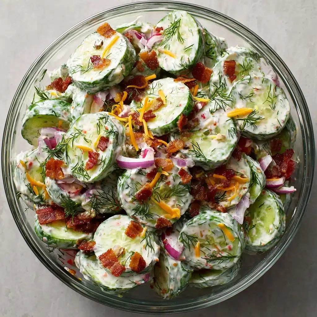 Classic Cucumber Ranch Crack Salad Recipe - Recipe Image