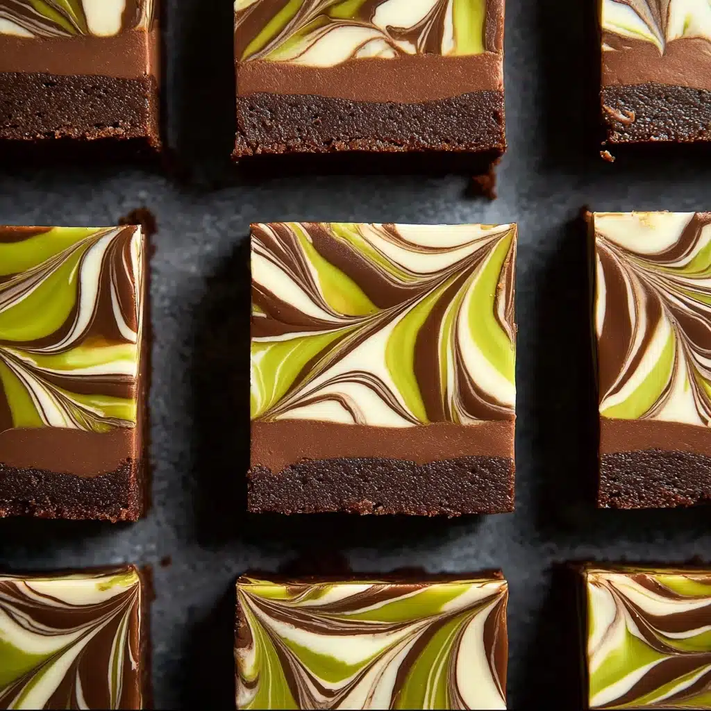 Pistachio Chocolate Brownies Recipe - Recipe Image