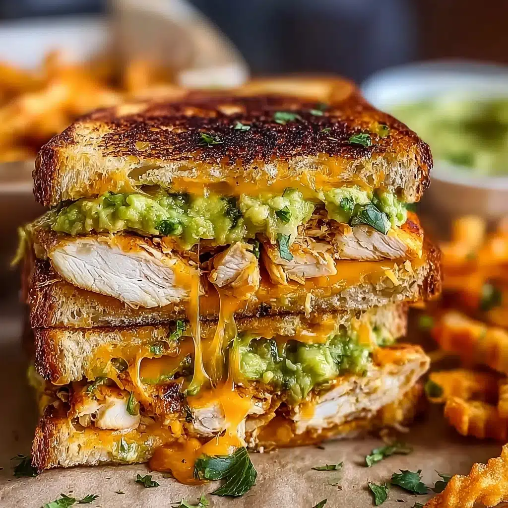 Chicken Avocado Melt Sandwich Recipe - Recipe Image