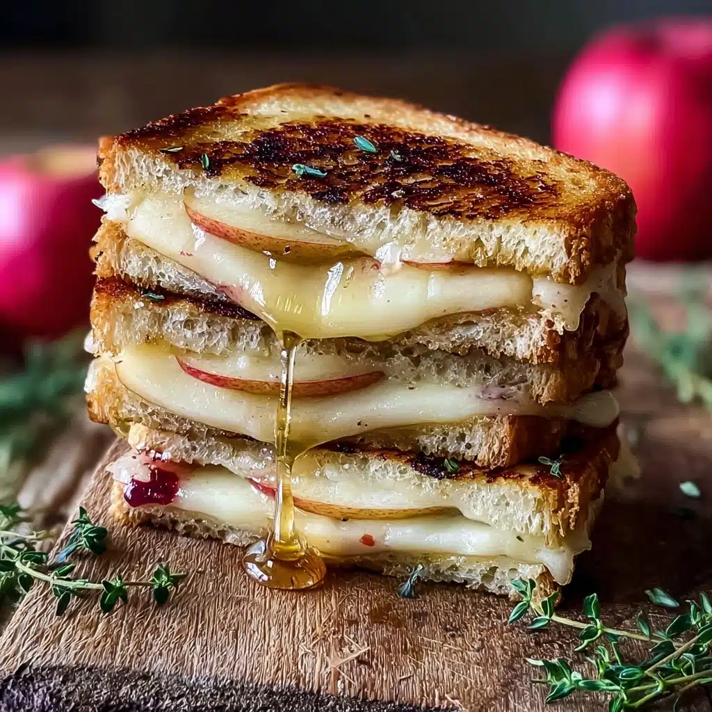 Apple and Cranberry Grilled Cheese Recipe - Recipe Image