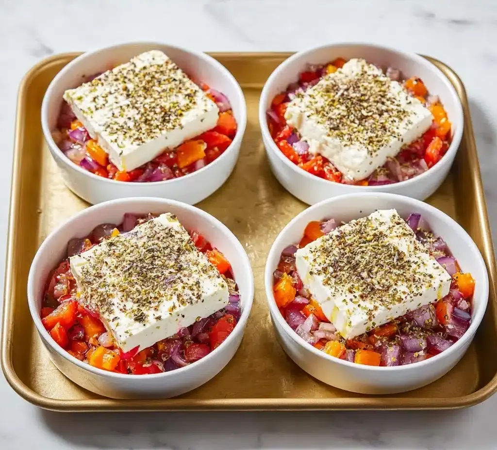 Baked Feta Eggs Recipe