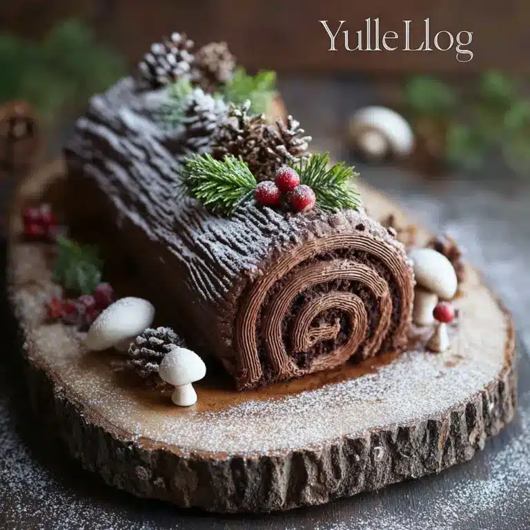 Classic Yule Log Recipe