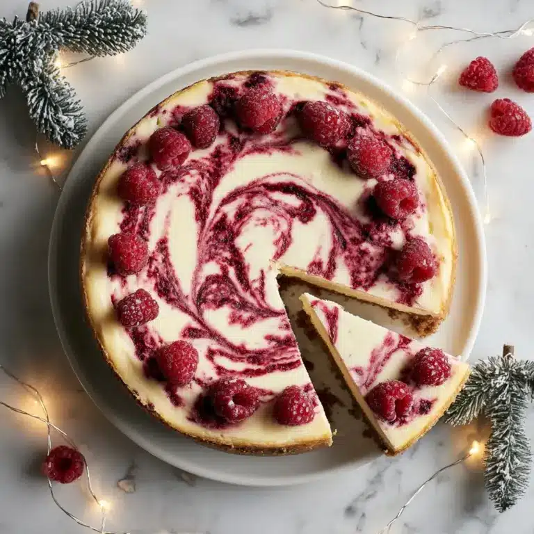 White Chocolate Raspberry Cheesecake Recipe