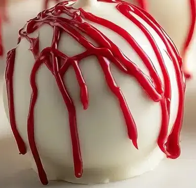Bloody Red Velvet Cake Pops Recipe