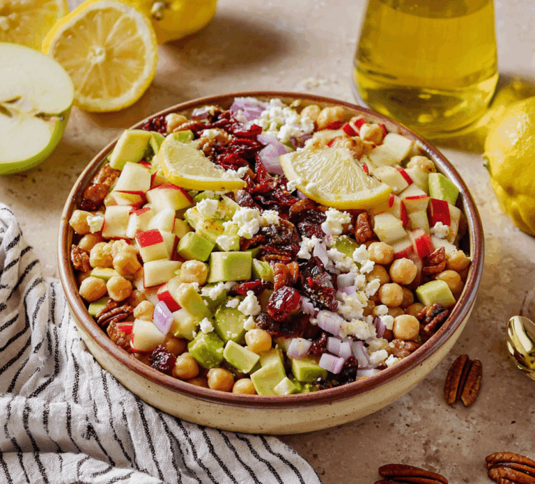 Fall Chickpea Salad Recipe