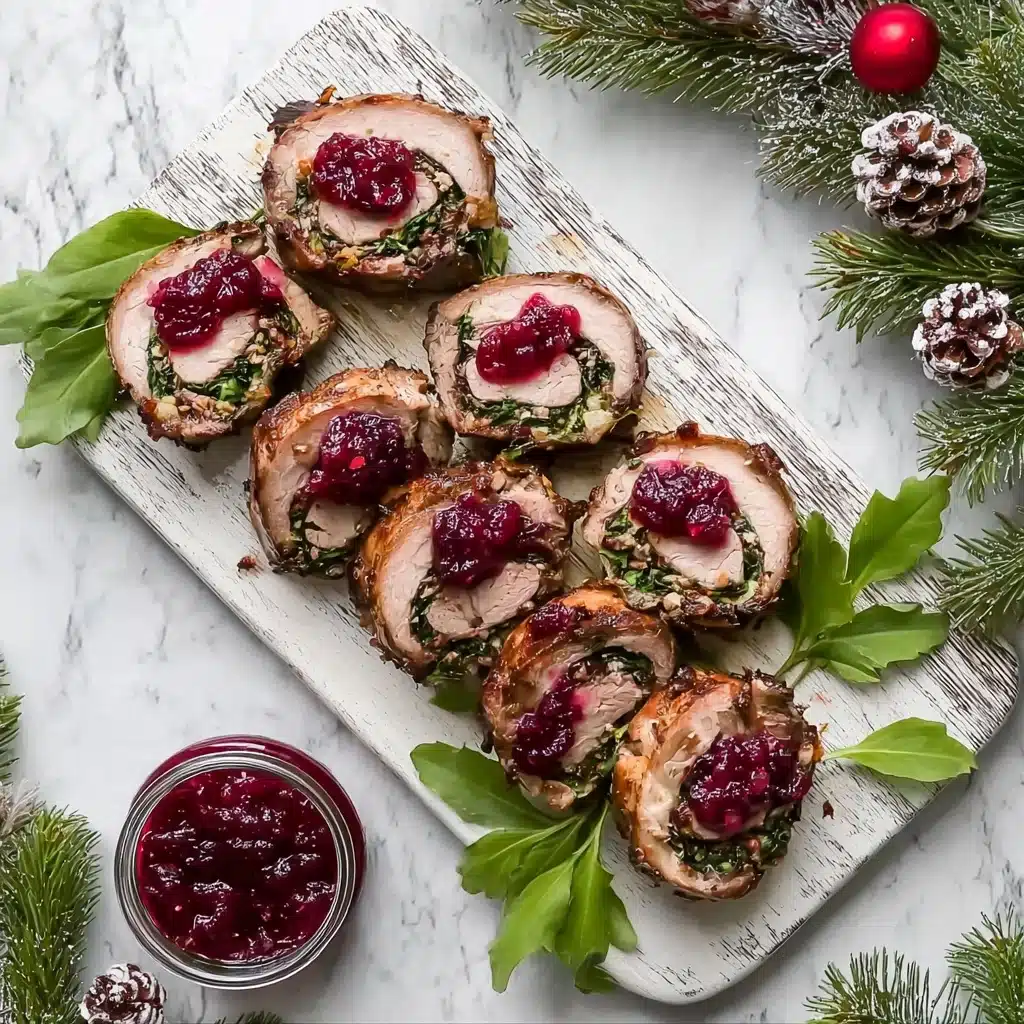 Stuffed Pork Tenderloin (Best Holiday Recipe) Recipe - Recipe Image