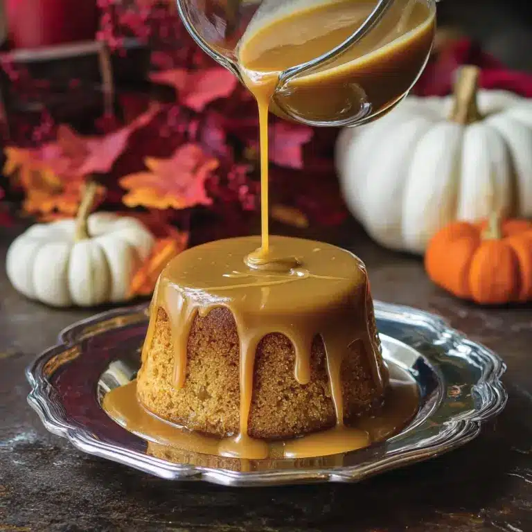 Sticky Butterbeer Pudding Recipe