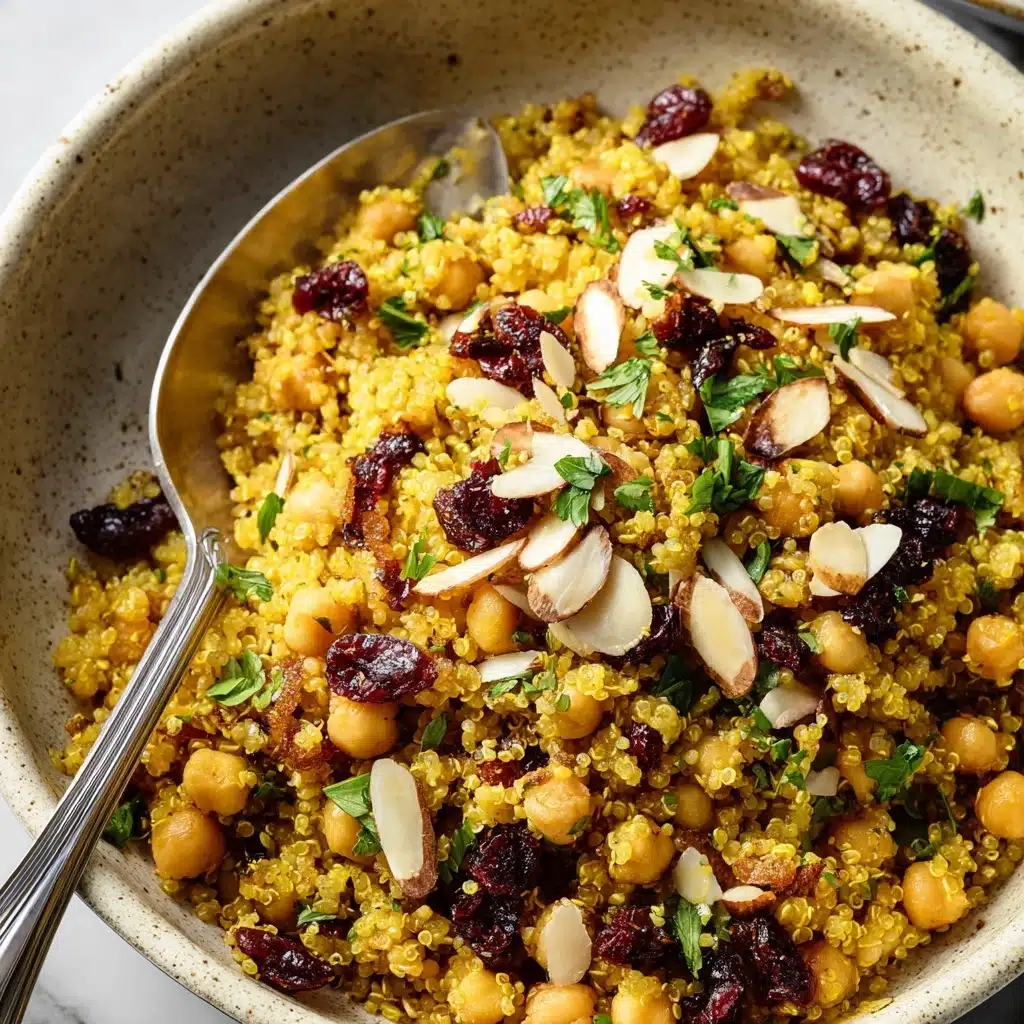 One Pot Moroccan-Inspired Chickpea Quinoa Salad Recipe - Recipe Image