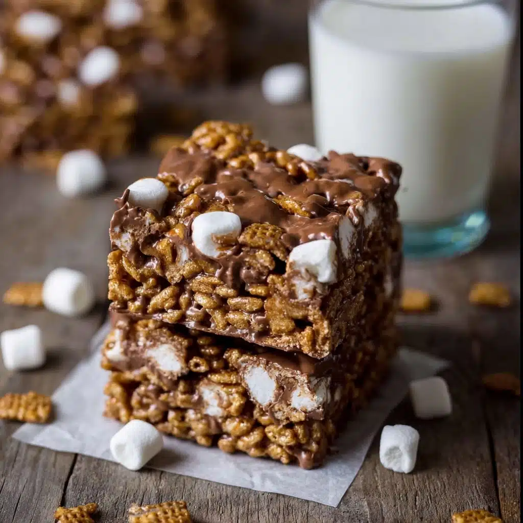 Golden Grahams S'Mores Bars Recipe - Recipe Image