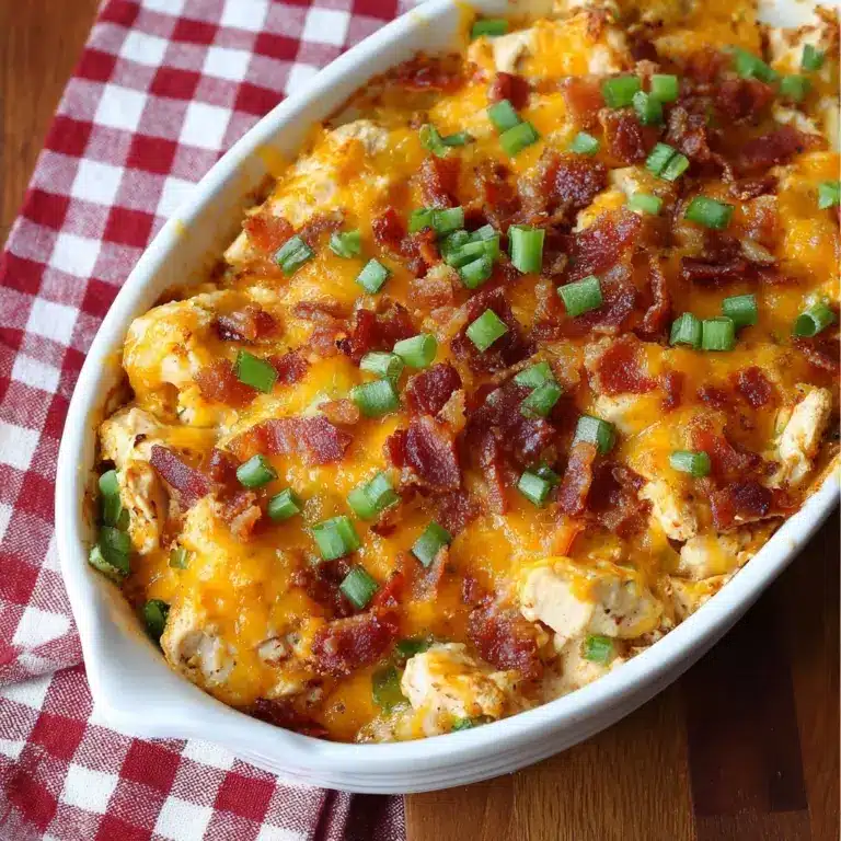 Easy Low Carb Chicken Casserole Recipe