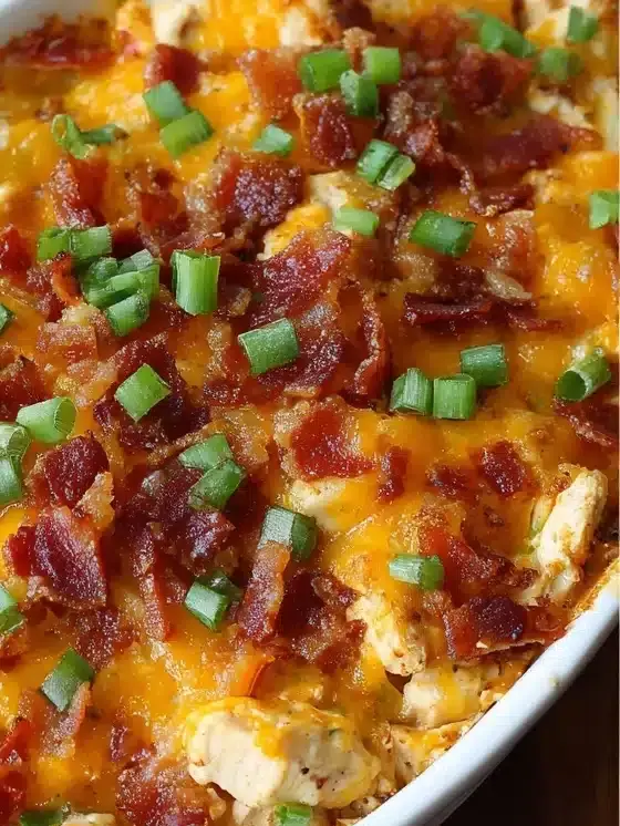 Easy Low Carb Chicken Casserole Recipe