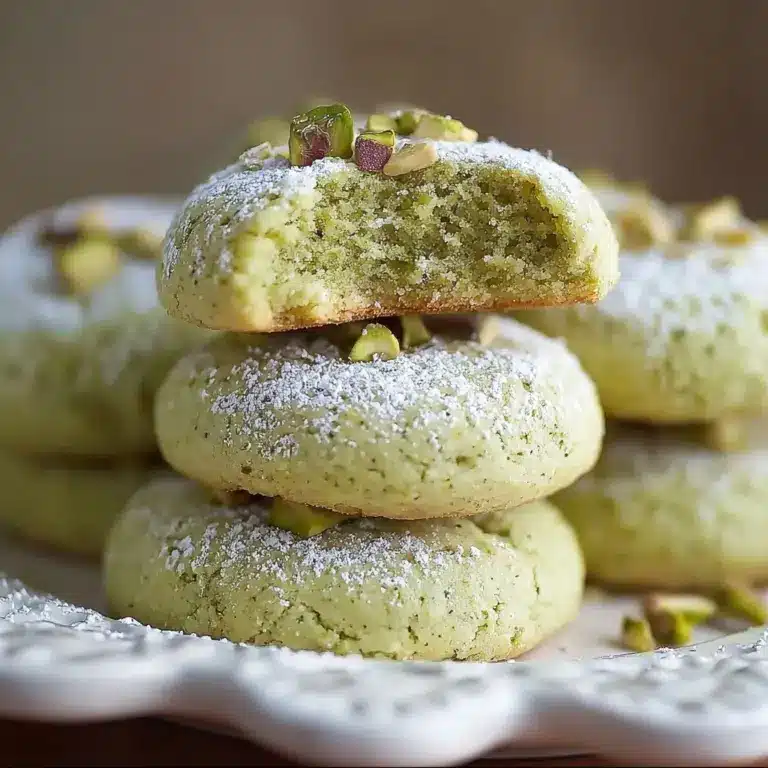 Pistachio Wedding Cookies Recipe