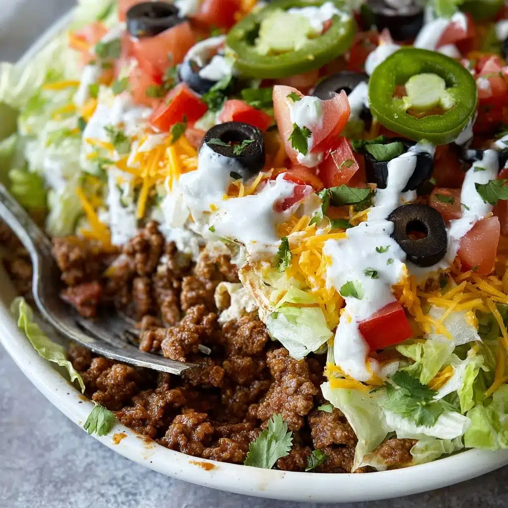 Low Carb Taco Casserole Recipe - Recipe Image