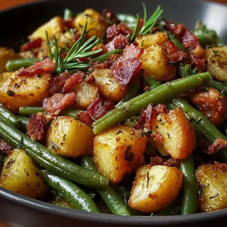 Country Ranch Green Beans 'and Potatoes with Bacon Recipe