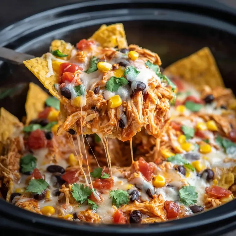 Crockpot Chicken Enchilada Casserole Recipe