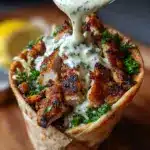 Chicken Shawarma with Garlic Sauce Recipe