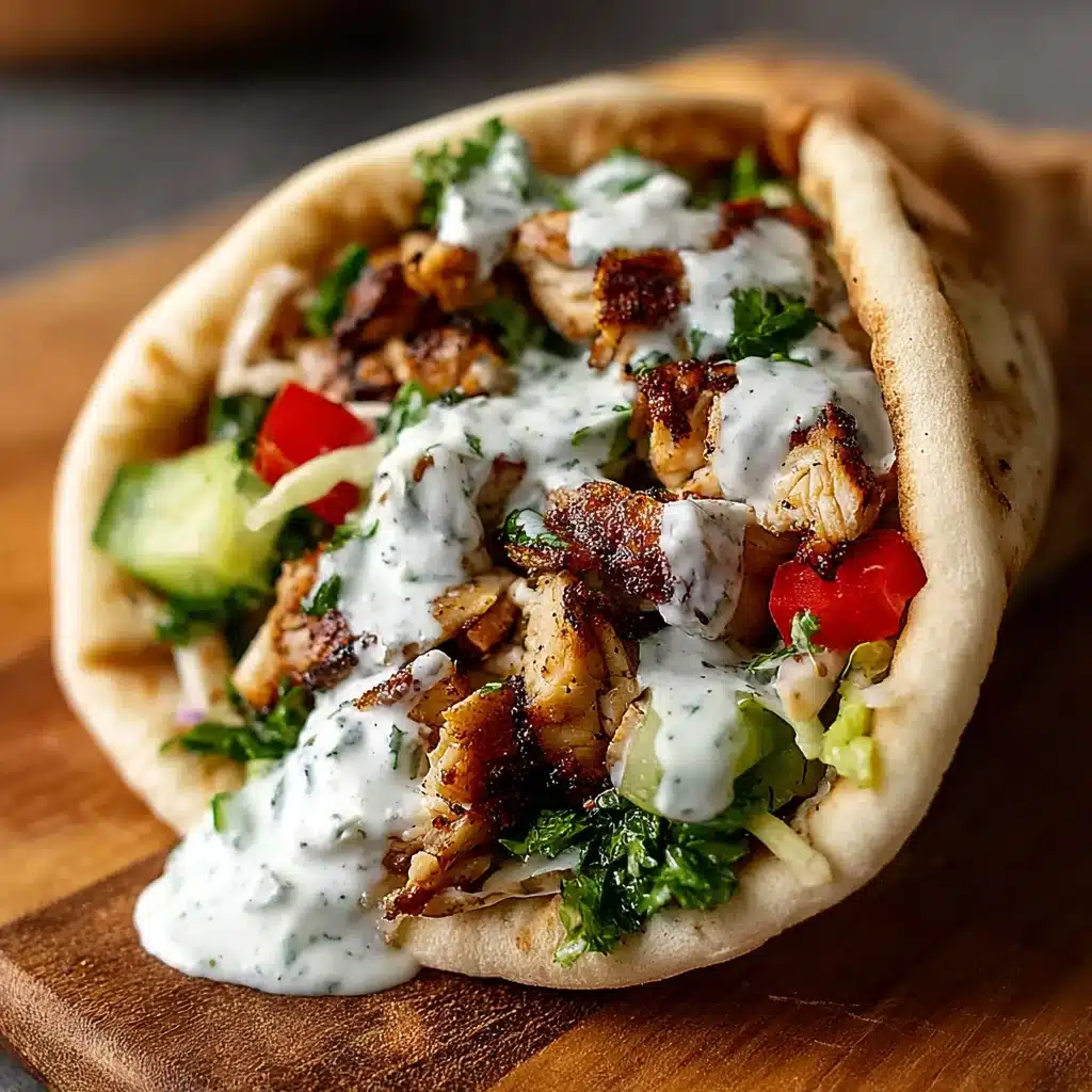 Chicken Shawarma with Garlic Sauce Recipe - Recipe Image