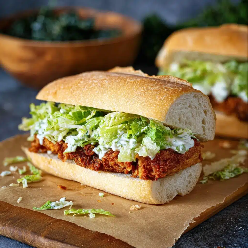 Crispy Chicken Caesar Sandwich Recipe - Recipe Image