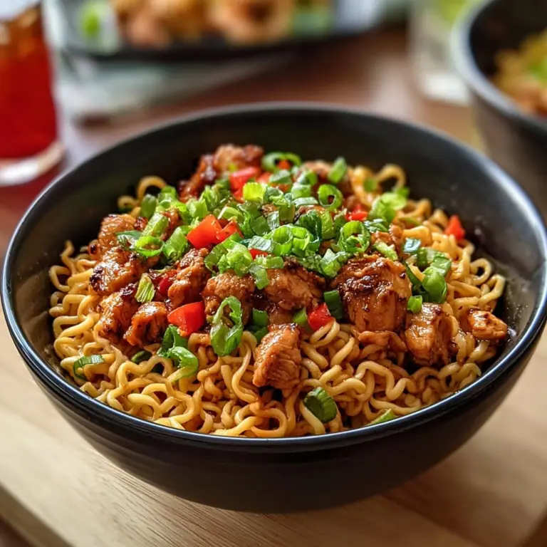 Chicken Ramen Stir Fry Recipe
