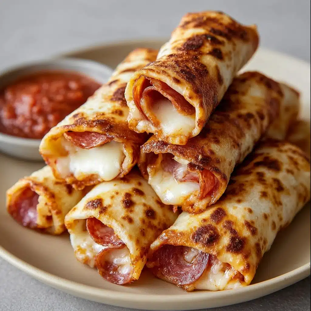 11 Minute Cheesy Pepperoni Pizza Roll Ups You’ll Crave Recipe - Recipe Image