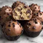 Chocolate Chip Cookie Dough Protein Balls! Recipe