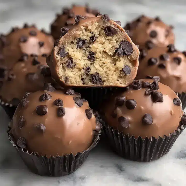 Chocolate Chip Cookie Dough Protein Balls! Recipe
