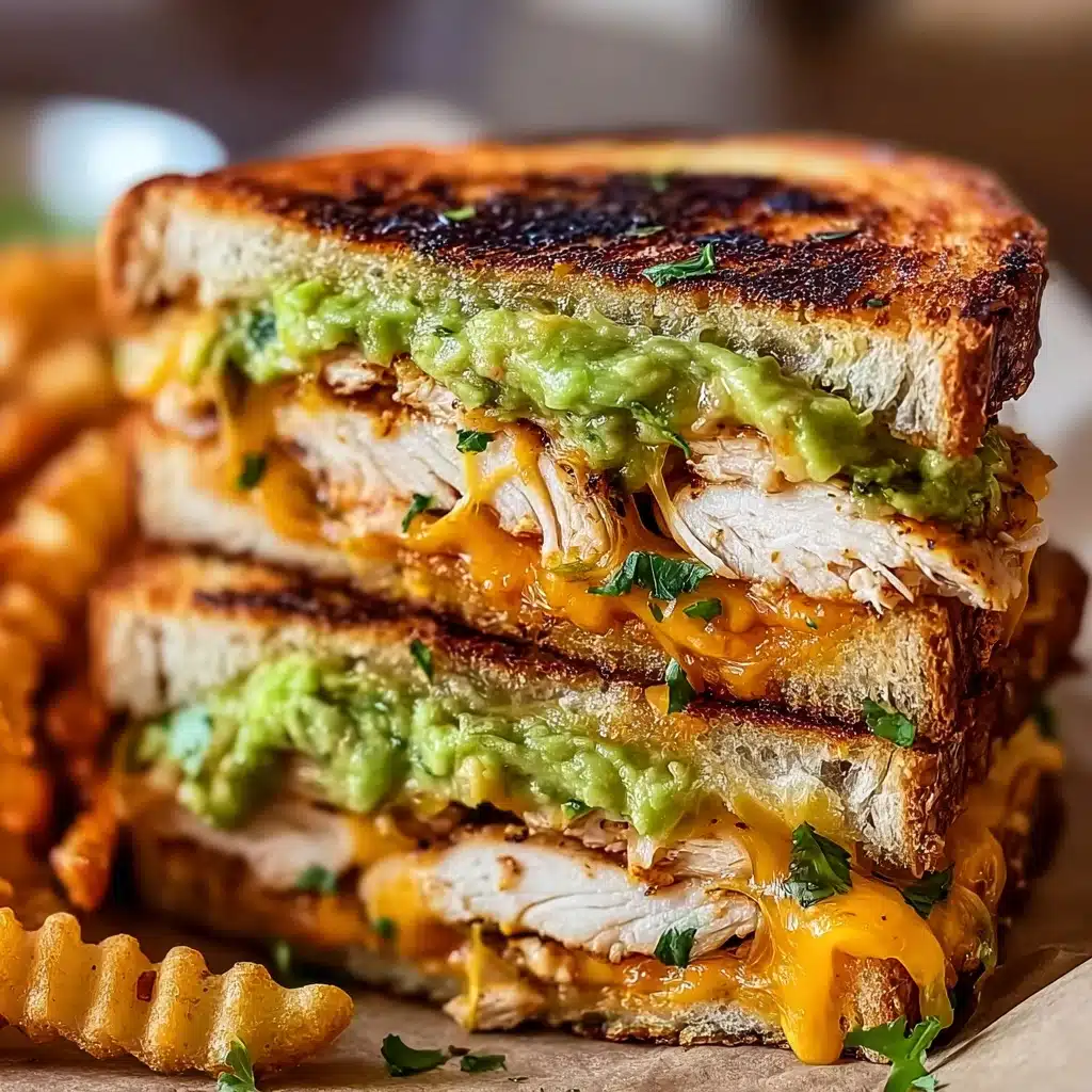 Chicken Avocado Melt Sandwich Recipe - Recipe Image