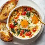Baked Feta Eggs Recipe